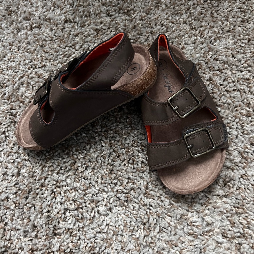 Cat & Jack Toddler 8 Brown Sandals
